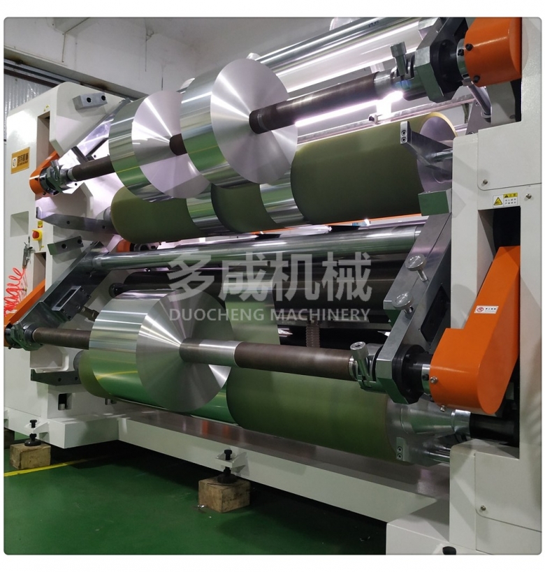 DC-SLM-1850微電腦控制立式鋁箔分切機、銅箔分切機、分剪機、裁切機、分條機