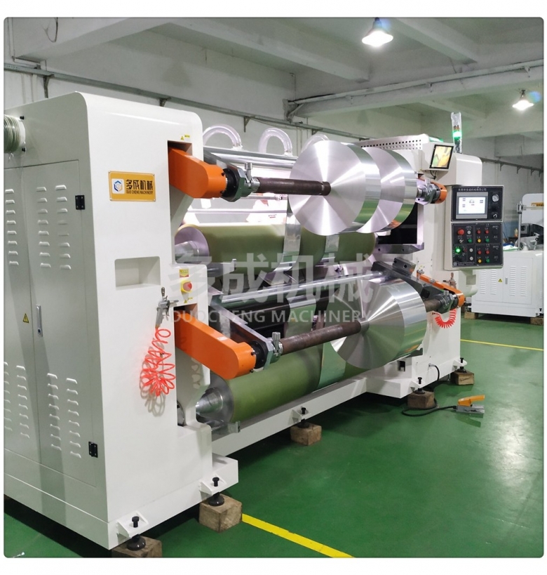 DC-SLM-1850微電腦控制立式鋁箔分切機、銅箔分切機、分剪機、裁切機、分條機