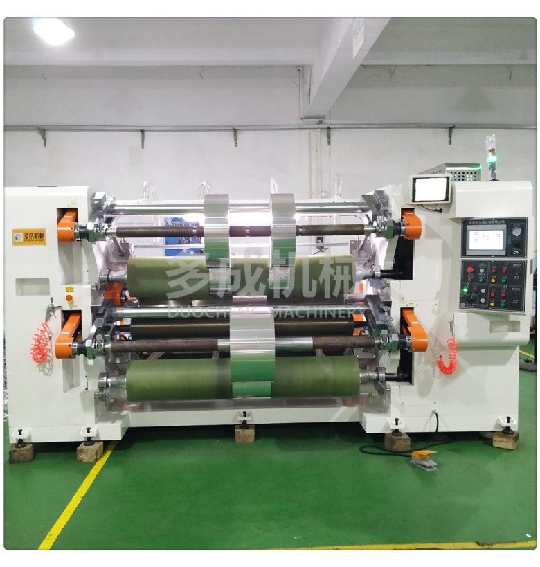 DC-SLM-1850微電腦控制立式鋁箔分切機、銅箔分切機、分剪機、裁切機、分條機